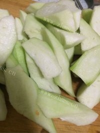 丝瓜豆腐家庭版做法图解1)