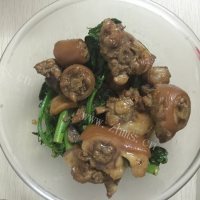 红烧猪尾巴做法图解9)