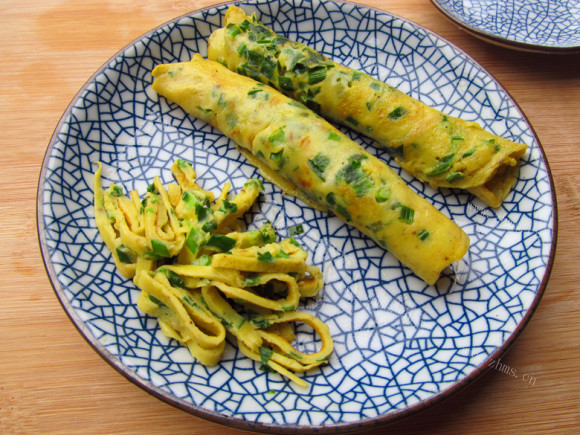 DIY韭菜鸡蛋饼