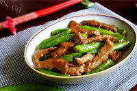 美味的杭椒牛柳