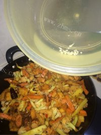 美味的干锅花菜做法图解16)