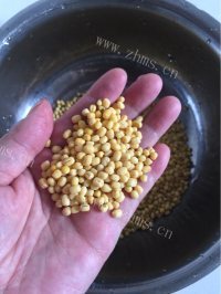 爱上蓝莓味绿豆糕做法图解1)