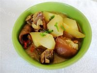 唇齿留香的羊肉炖萝卜做法图解8)