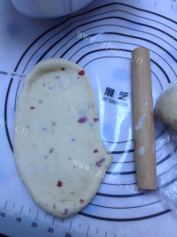 好吃的蔓越莓淡奶油方吐司做法图解4)