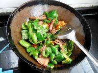 家常菜青椒牛肉片做法图解7)