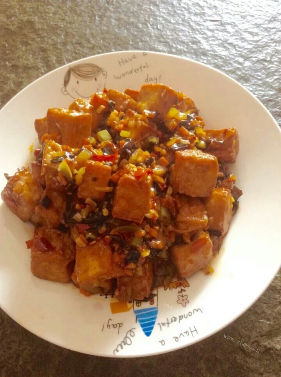 满口清香的鱼香豆腐