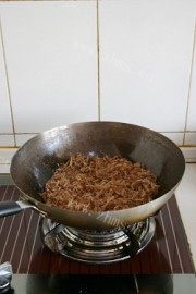 自制肉松做法图解5)