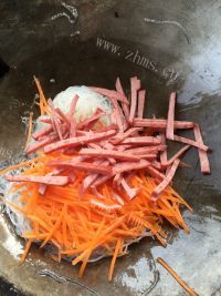 美味的三丝炒米粉做法图解7)