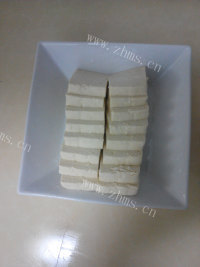 家常菜肉末蒸豆腐做法图解2)