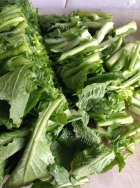 家常蒜香青菜苔做法图解3)