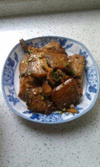 家常菜红焖带鱼