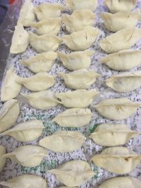 美味的白菜豆豉水饺做法图解8)