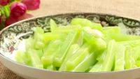 家常菜清炒莴笋