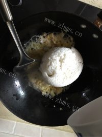 爱心蛋炒饭做法图解5)