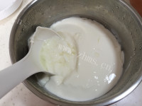 独特的自制酸奶