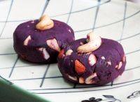 坚果紫薯小饼的做法图解十