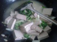 家常菜小白菜烧豆腐