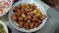 家常菜红烧土豆排骨
