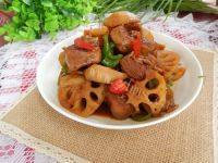 莲藕烧鸭肉