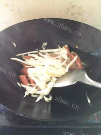 唇齿留香的炒三丝做法图解7)