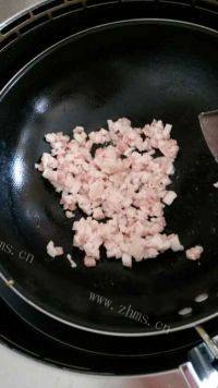 家常菜肉末茄子做法图解4)