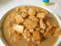 味道不错的炖豆腐
