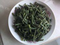 家常菜干豆角炒肉做法图解1)