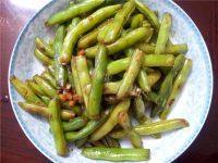 家常菜炒四季豆