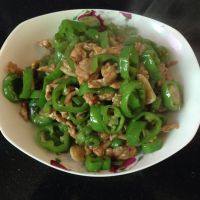 家常菜青椒肉丝