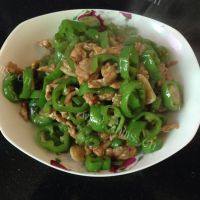 家常菜青椒肉丝