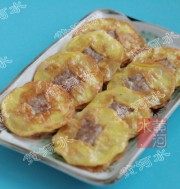 美味的锅贴金钱牛肉