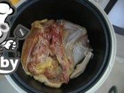 美味的电饭锅咸香鸡做法图解4)
