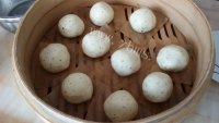 健康芝麻核桃馅桂花地瓜糕做法图解11)