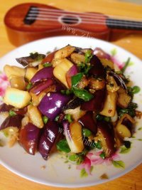家常鱼香茄子做法图解7)