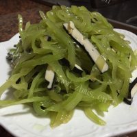 家常菜凉拌莴苣