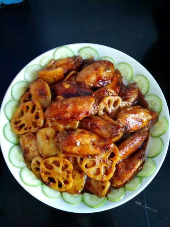 喷香的香辣鸡翅