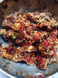 好吃的川版粉蒸肉做法图解8)