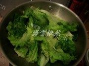 鲜香的清炒生菜做法图解2)