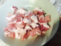 美味的板栗红烧肉做法图解3)