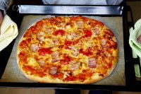 营养丰富的培根披萨的做法图解十