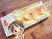 自制火腿土司卷做法图解4)