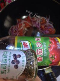 自己做的牛排意面做法图解12)