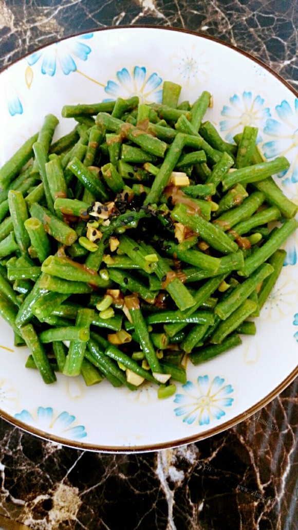 美味营养的麻酱豆角