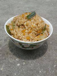 美味的红萝卜咸饭