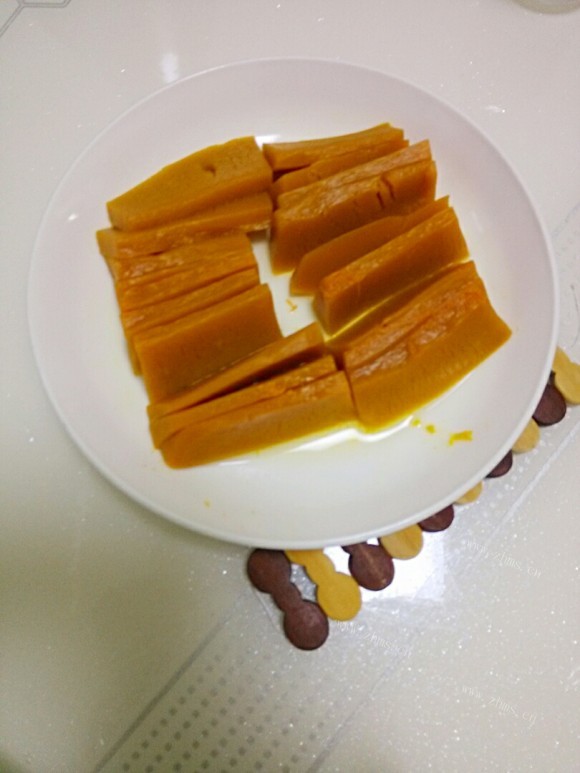 香喷喷的蒸南瓜