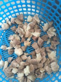 香喷喷的肉末豆腐做法图解2)
