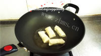 韭菜鸡蛋春卷做法图解15)