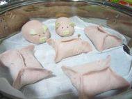 小猪豆沙包