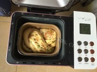 美味葱香肉松手撕吐司做法图解11)
