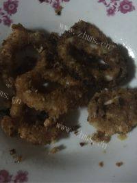 美味的炸鱿鱼圈